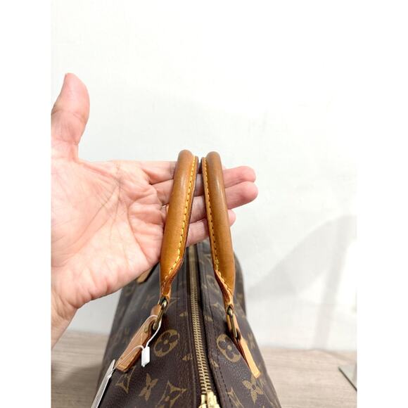 Louis Vuitton 1990 Speedy 30 Monogram Canvas Boston Handbag Brown - Picture 7 of 14